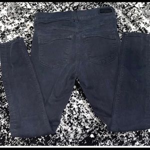 Black Express jeggings